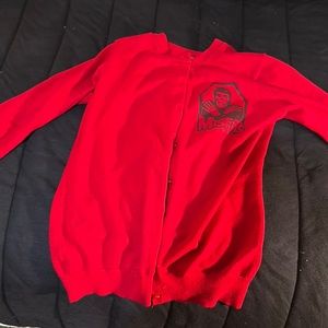 Misfits cardigan in Red